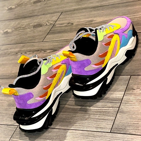 Men's Javi Achieve Multicolor Athletic Rugged Sole Shoes Sneakers Size 6Y - Picture 10 of 14